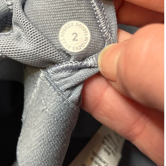 lululemon wunder train straight strap tank size 2 Chambray Blue - Picture 5 of 7